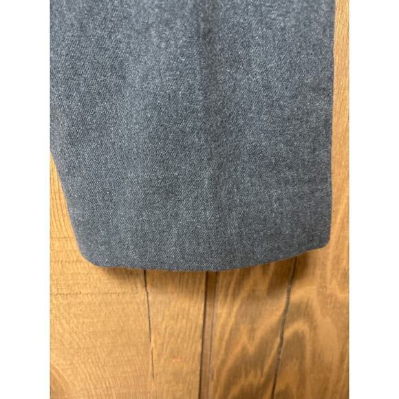 Pendleton Vintage 2000s 100% Virgin Wool Gray Trouser Pants Women’s Size 8 Tall - Picture 4 of 9